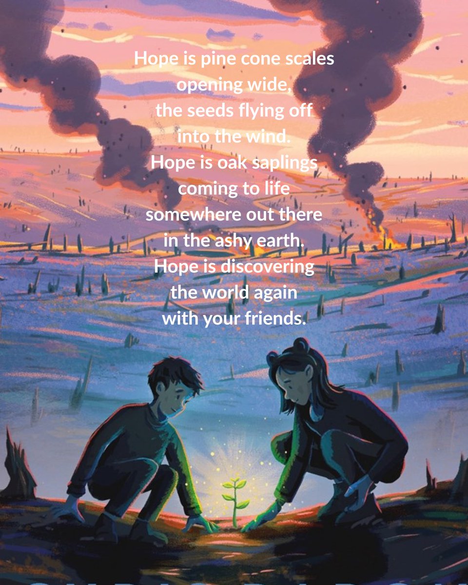 baronchrisbaron's tweet photo. Happy Earth Day from Finn and Rabbit the kids in SPARK! (&amp; a little poem about hope) 🌳🌳🌳 https://t.co/9CtQYUkQDc