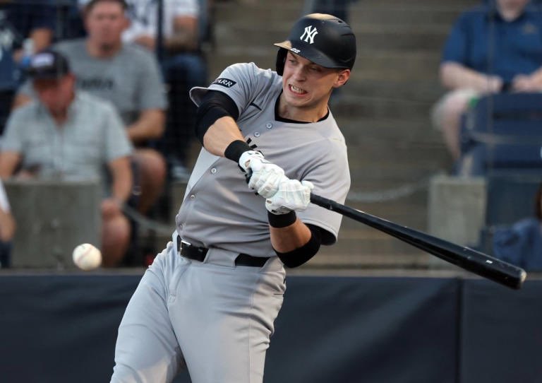 JimmyRandazzo's tweet image. If Ben Rice hits a HR today someone who retweets and is following is winning a shirt. Comment your size. Let’s go Yankees.