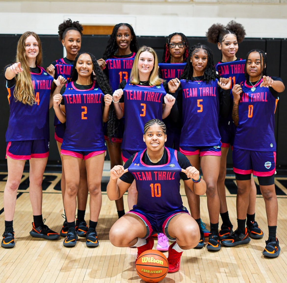 Thrill Gang reppin' - See you this weekend , coaches!