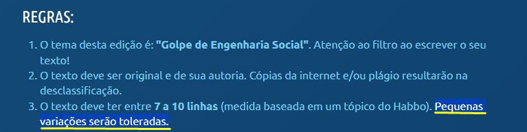 ansioso para ver como as participações que excederam o limite serão consideradas com esse tipo de regra que só serve para abrir margem de erro