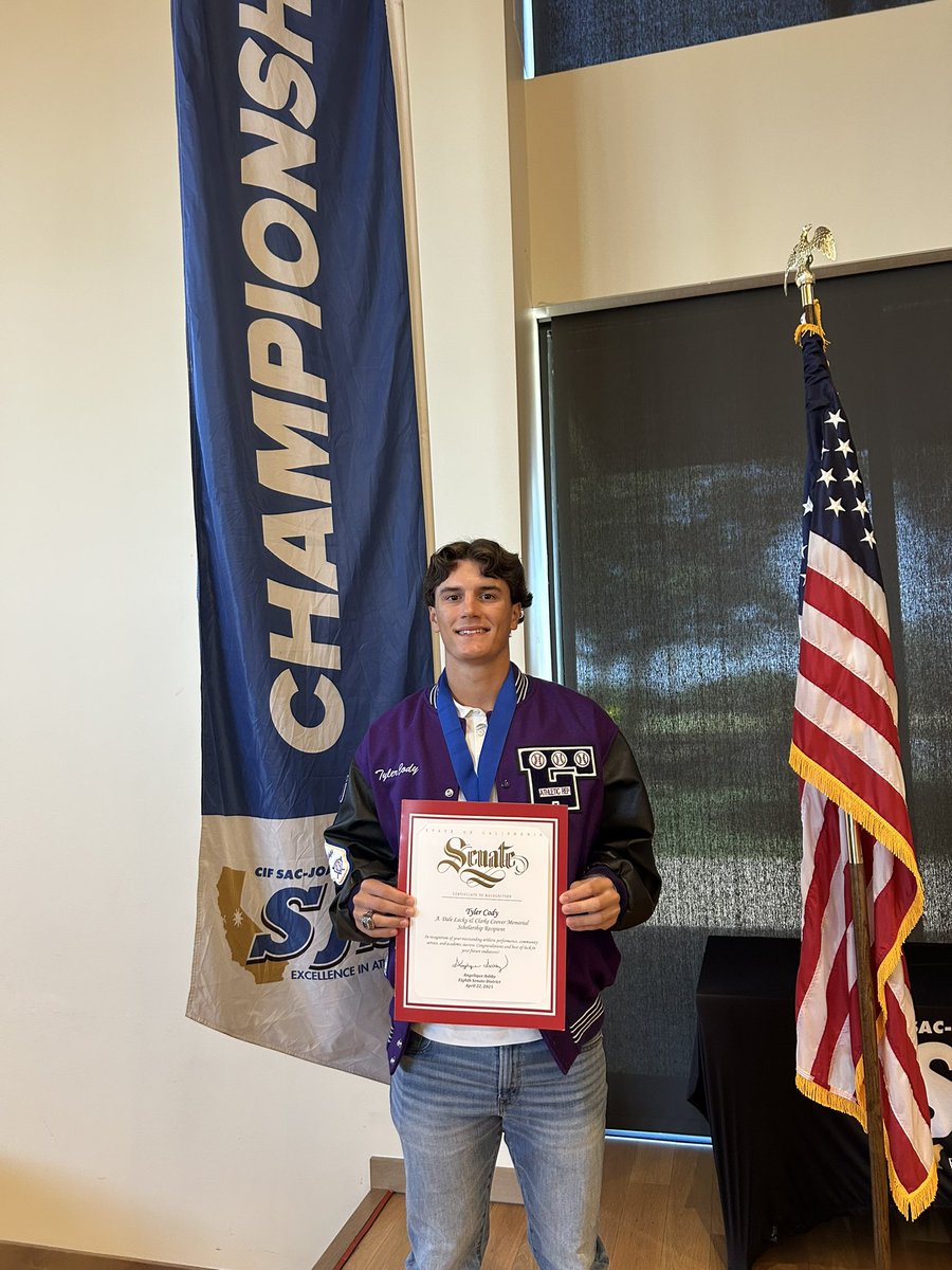 Franklin Wildcat Athletics (@fhsathletics2) on Twitter photo Congratulations to Tyler Cody on representing the Delta League and winning the <a href="/cifsjs/">CIF Sac-Joaquin Section</a> Dale Lacky scholar-athlete award. Tyler is the first Wildcat to win the award. Winners must have a 3.7+ unweighted GPA, be involved in school and community activities, and excel in athletics. Congratulations to Tyler Cody on representing the Delta League and winning the <a href="/cifsjs/">CIF Sac-Joaquin Section</a> Dale Lacky scholar-athlete award. Tyler is the first Wildcat to win the award. Winners must have a 3.7+ unweighted GPA, be involved in school and community activities, and excel in athletics.