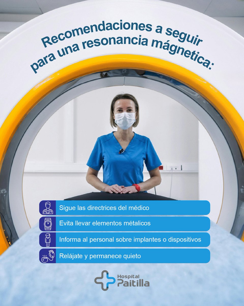 La resonancia magnética es un estudio clave para el diagnóstico preciso de muchas condiciones.
En Hospital Paitilla te orientamos antes, durante y después del examen para que todo el proceso sea seguro, cómodo y eficiente.