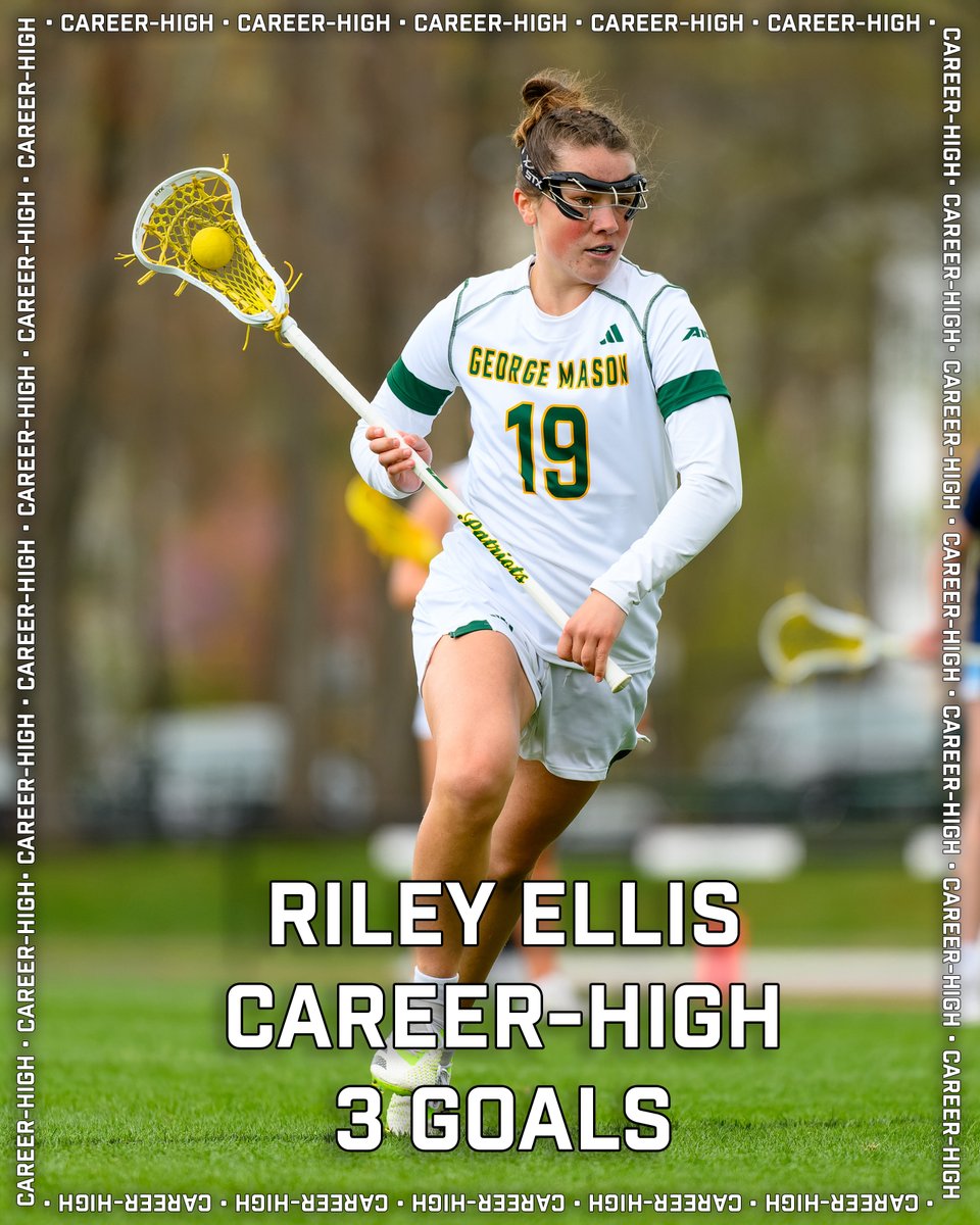First hat trick in the books for Riley Ellis! ✅🎩

#aimbig #patriotspavetheway🔰💫