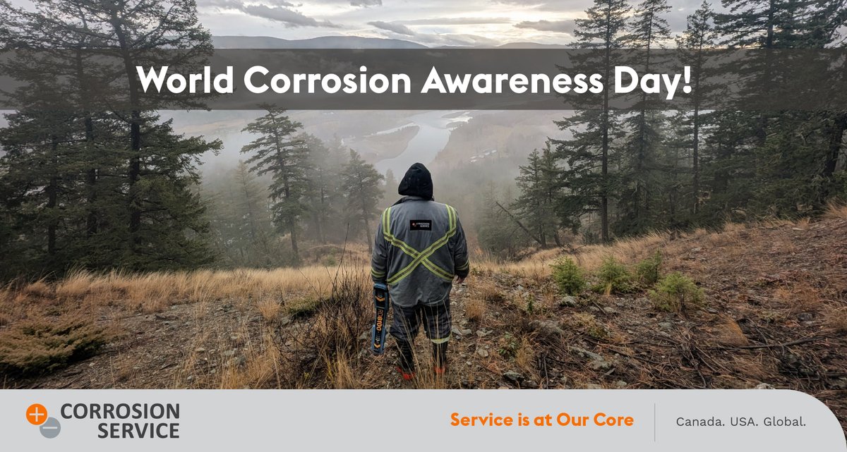 🌍 Today is World Corrosion Awareness Day! 🌍
We’re proud to be part of a global effort to prevent corrosion and protect critical infrastructure.
With decades of expertise in cathodic protection, we’re committed to a safer, more sustainable future.

#WCAD2025 #CorrosionAwareness
