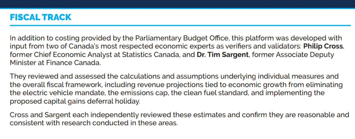 You can tell many of the Liberals currently criticizing our Conservative platform numbers did not bother to actually read it.  Had they done so, they would have known this: