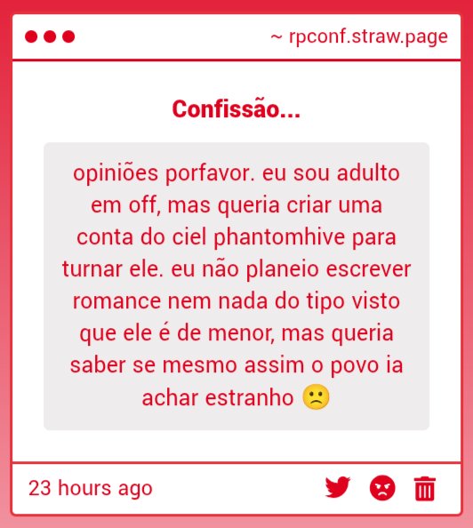 ৎ ꯭Ꮯonfissões ⌕𝓡𝘗 tweet media