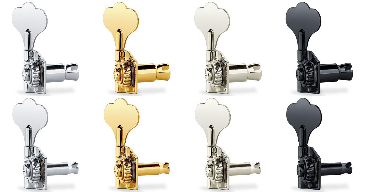 Schaller adds new tuner options for Music Man and Rickenbacker basses. notreble.com/buzz/2025/04/2…