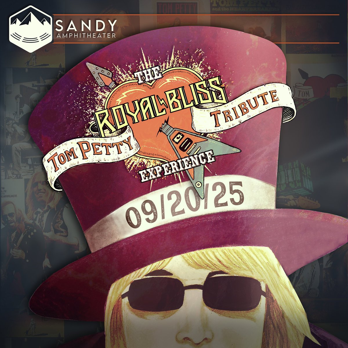❗️Just announced❗️
Royal Bliss “Tom Petty Tribute Experience” on  
Saturday, Sept. 20th at the Sandy Amphitheater  in Sandy, UT!! 
**All Ages Welcome**

Tickets on sale this Friday, April 25th, at the link in our bio!!