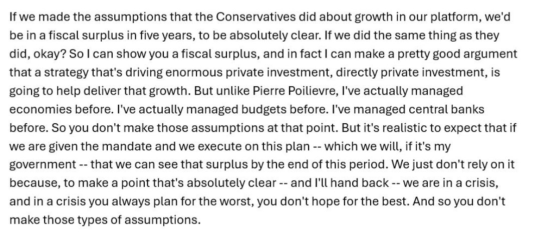 Did <a href="/MarkJCarney/">Mark Carney</a> just win my vote with this statement?