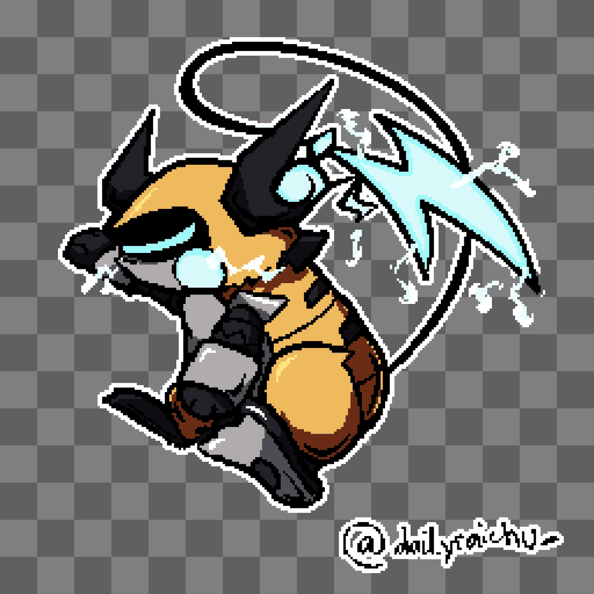 renoesquizo's tweet photo. day 27
metal raichu (?), no tenía una idea en concreto.
#raichu #pokemon #oc? #art #digitalart #denmeplata #putostodos https://t.co/WXi76T46oB