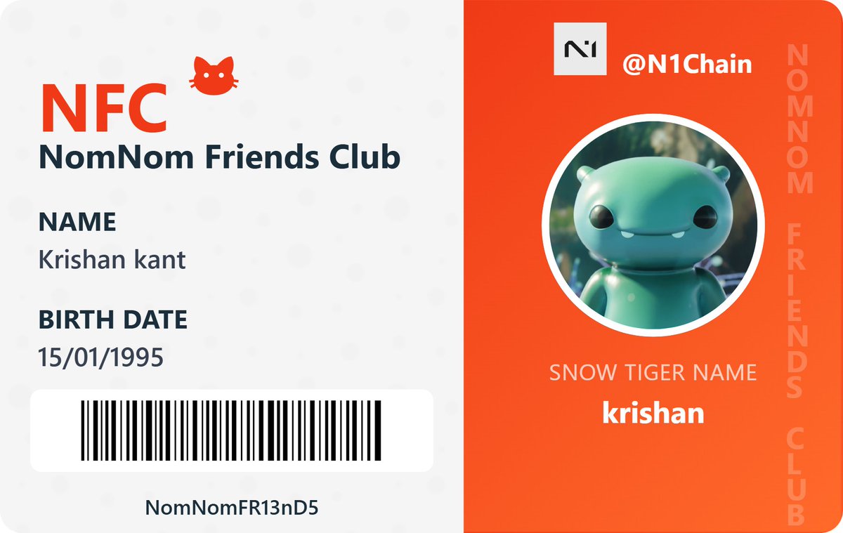 just minted my NomID! from
<a href="/N1Chain/">N1</a>