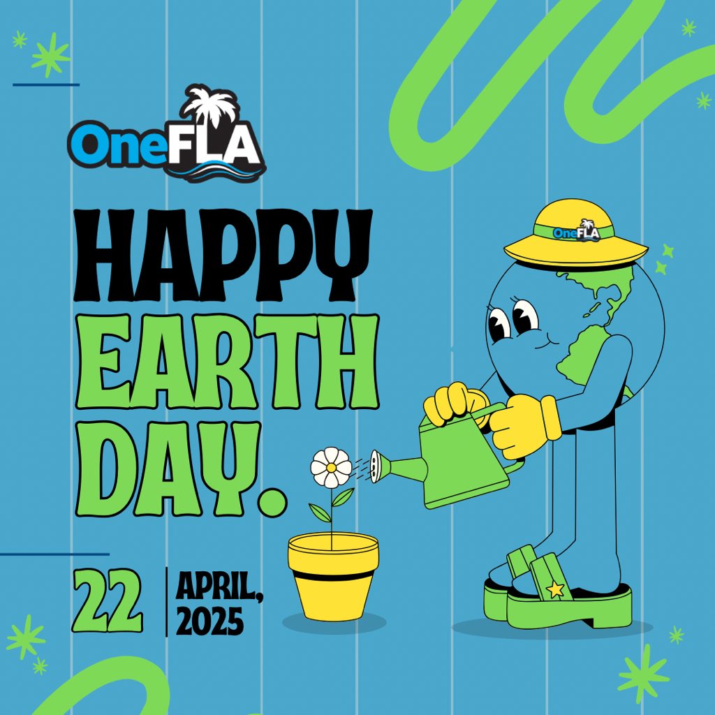 🌍 Happy Earth Day! 🌱
Let’s show some love to the planet that gives us sunsets, beaches, palm trees, and everything in between. Every small action we take helps keep Earth beautiful for generations to come. 💚✨🌿
#EarthDay #OneFLA 😎🌴#LifeAtATT #ItsAFloridaThing