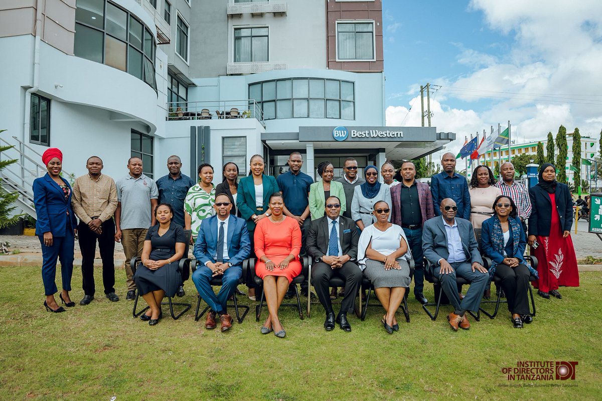 The group photos for the participants of the IoDT Leadership Masterclass April 2025, happening at the Best Western Dodoma City Hotel.

#theiodt
#betterboards
#betterbusiness
#bettertanzania