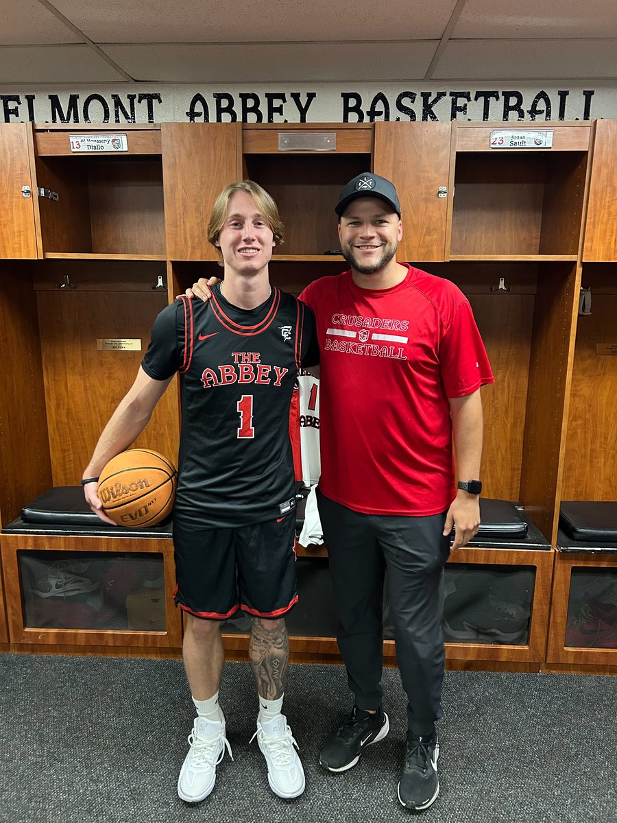 EvanMontanari's tweet photo. After a great visit today I am blessed to receive a scholarship offer from Belmont Abbey College! Thank you Coach Belfield and the rest of the staff for believing in me!!! https://t.co/LF4uJ5iaxK