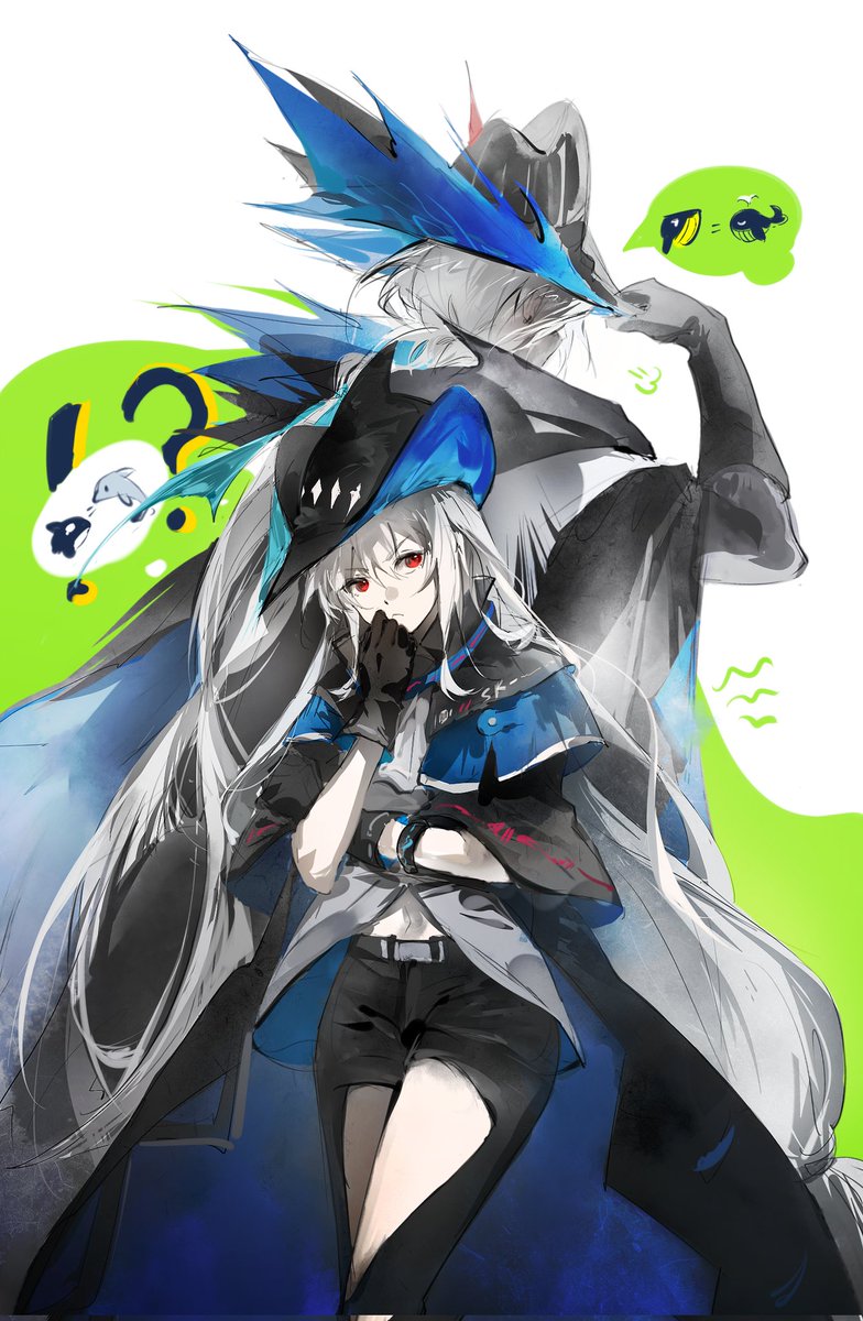 🐋………🤔

#明日方舟 #アークナイツ #Arknights #Ulpianus #Skadi