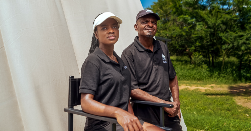 FortuneMagazine's tweet photo. Ouname Mhotsha forged her path as an international golfer. Now, she is giving young athletes the support they need to flourish. #ad
