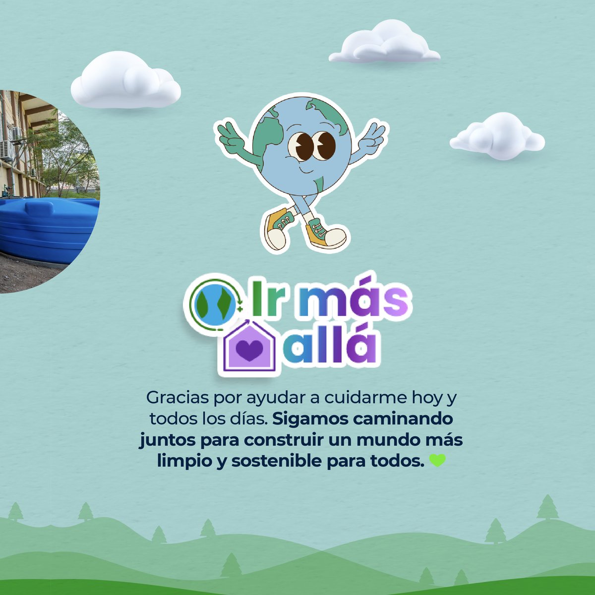 El mejor regalo para nuestro planeta es, sin duda, cuidarlo juntos. #DiaDeLaTierra