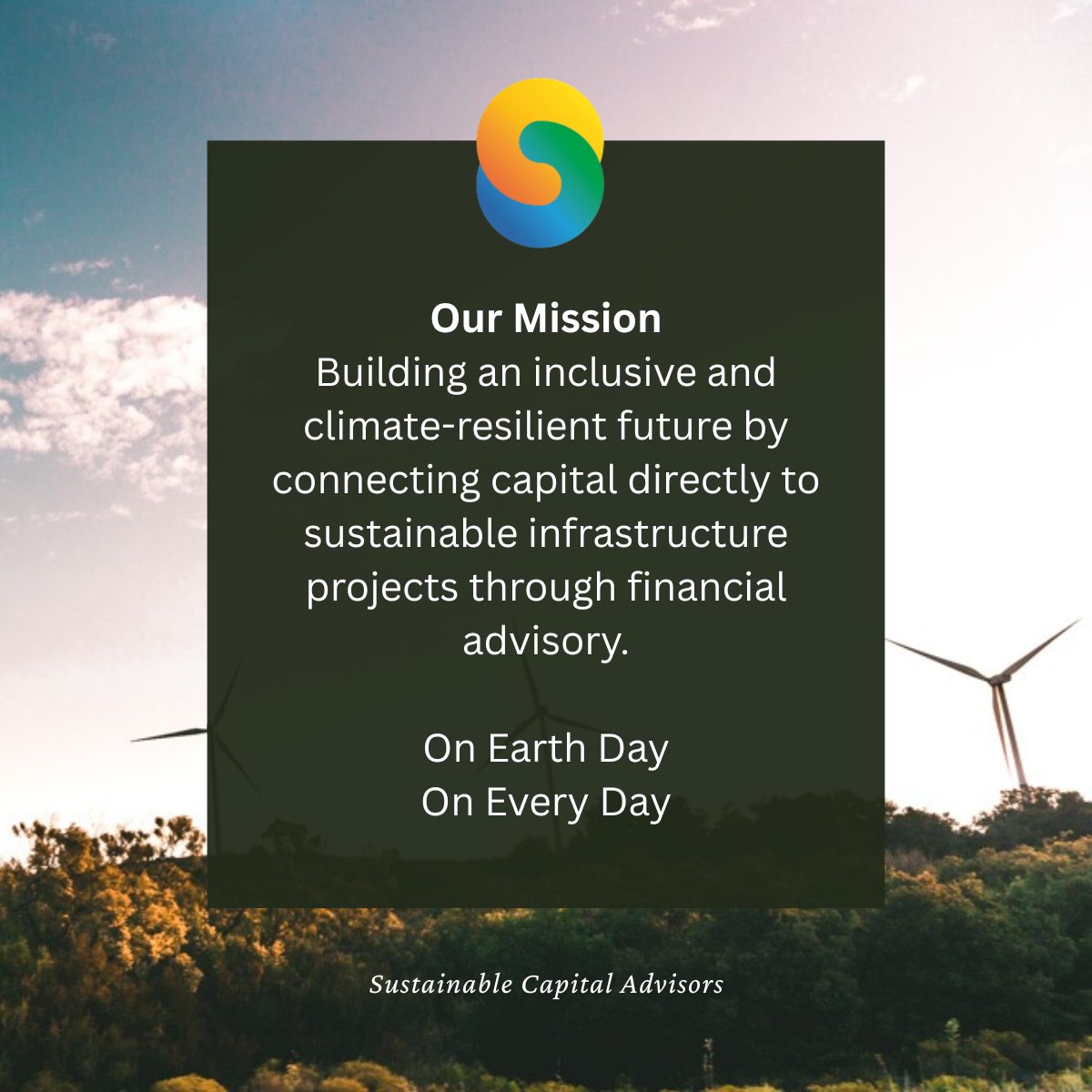 On this Earth Day, we are reminded more than ever of the importance of our mission. Our commitment to building an inclusive, climate-resilient future remains unwavering. Because climate resilience isn't a once-a-year commitment.

It’s every day. For everyone. For the planet.