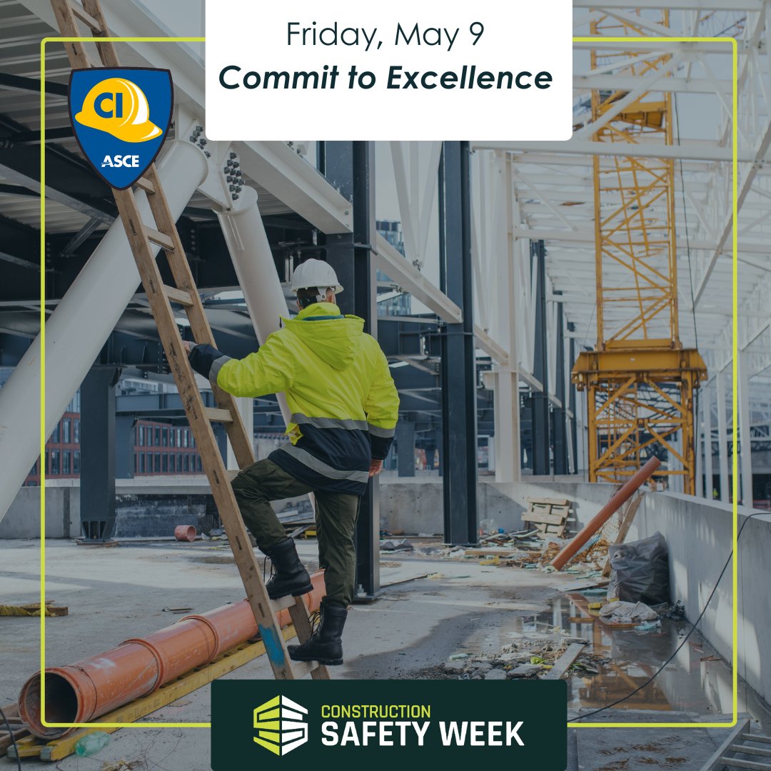 Construction Safety Week Day 5

🏆 Friday, May 9 – Commit to Excellence.

Every day is game day on our jobsites! Success comes from teamwork, preparation, and dedication to safety. Let’s continue to redefine excellence in construction! 🚀 #CommitToExcellence #ConstructionWeek2025