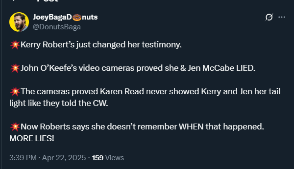 sdpj131313's tweet image. Free Karen Read at its finest. Just ignoring Karen&apos;s own words proving Kerry &amp;amp; Jen were telling the truth. x.com/SamanthaSm5418…