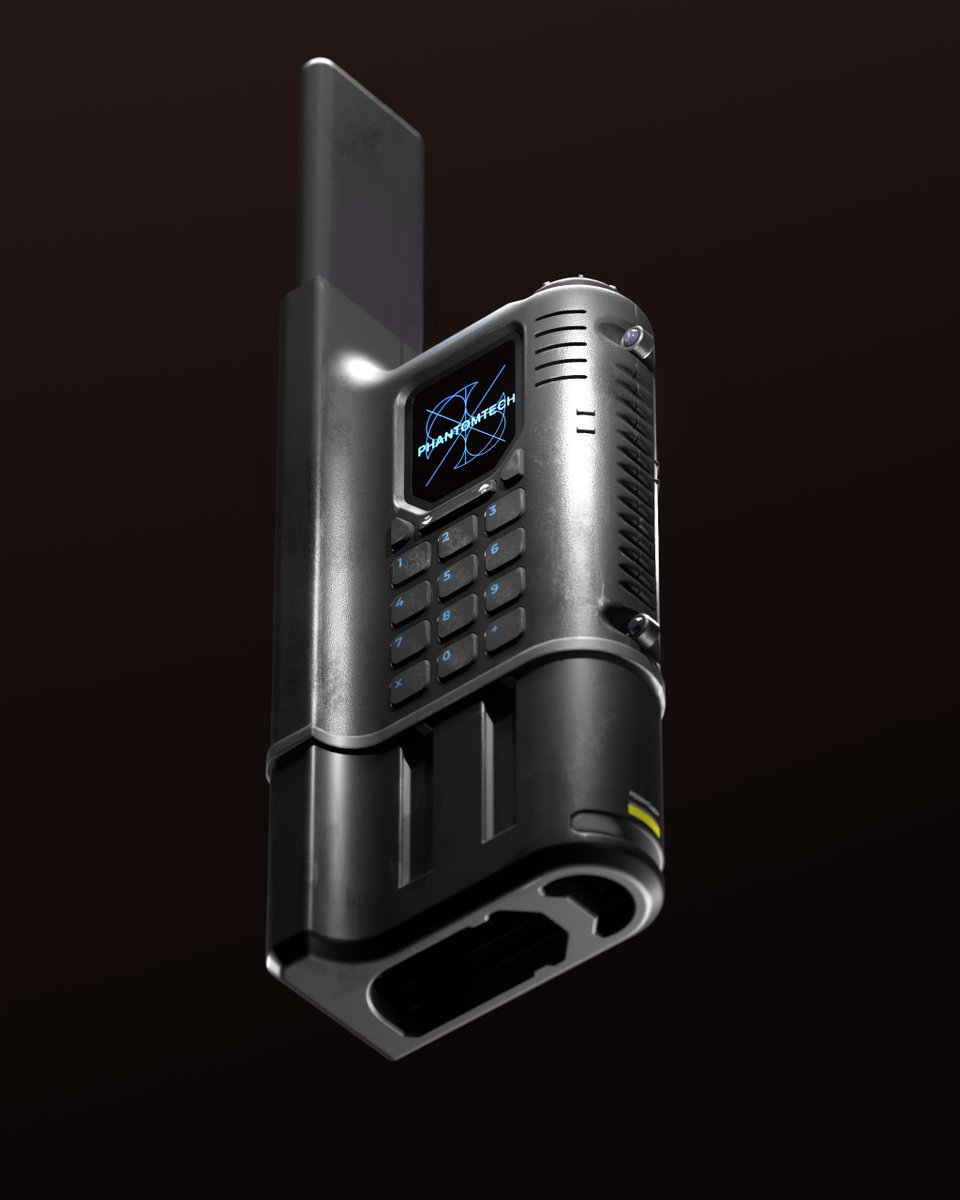 nuttvision's tweet photo. 1. Satellite Uplink Phone

I recently took time off for a seven day design sprint. With the goal of creating one design from scratch per day. This prop is the first of seven designs. Check the thread to see the process.🧵 https://t.co/SrqDoIj0YX