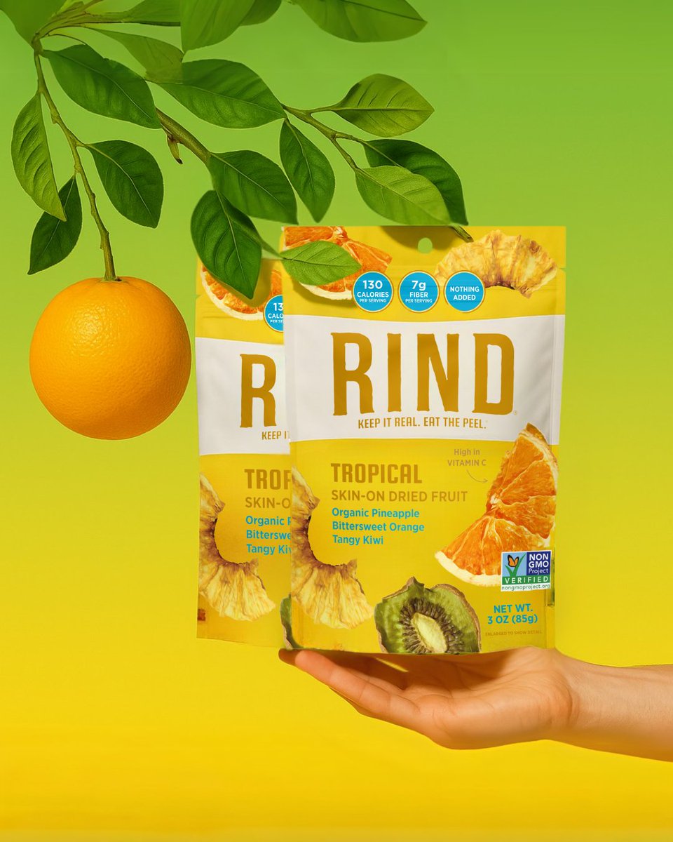 If only snacks grew on trees… oh wait 🌳😉 RIND’s been team Earth since day one — upcycling peels, reducing waste, and loving the planet bite by bite 💚 Happy Earth Day 🌎🍊