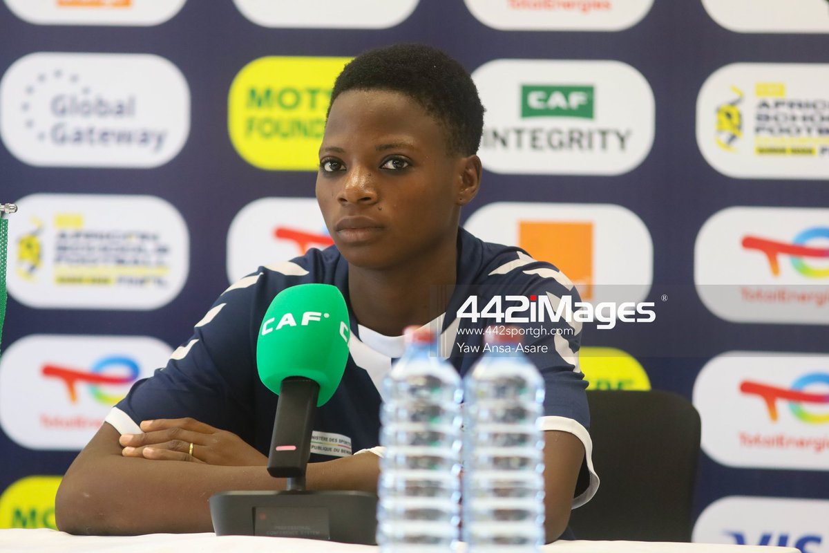 Snaps 📸📸: African Schools Football Championship. Team Benin Female U-15. 
#ASFC25 #asfc