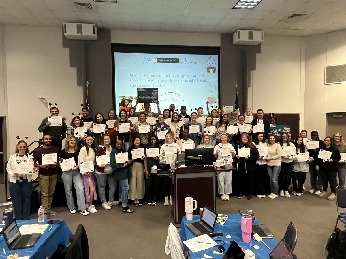Conquered the modules, survived the quizzes, earned the bragging rights! Way to go Reading Academy grads! #TeamPlanoISD