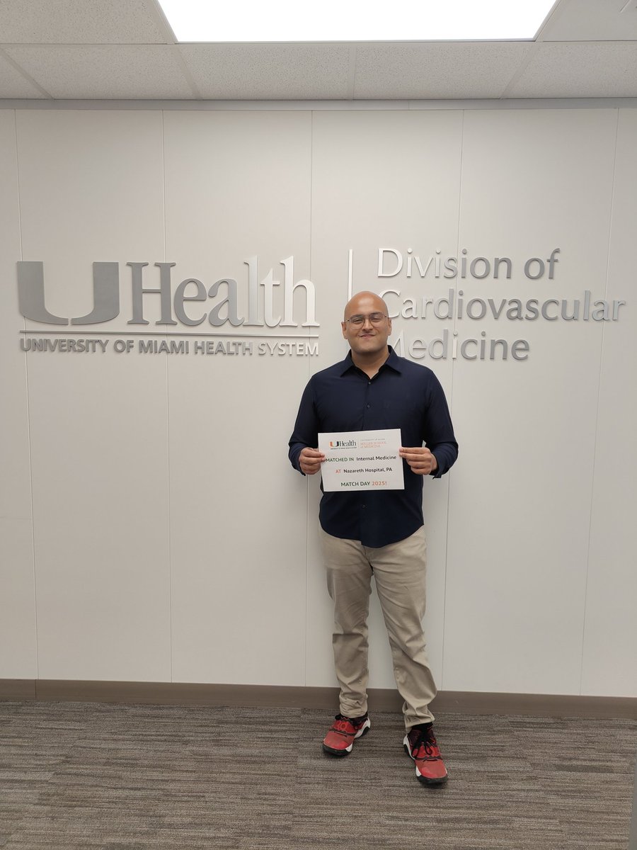 ParthMunjal6's tweet image. A little late to the party. All&apos;s well that ends well. Serendipity, synchronicity you may call it what you want. I feel blessed.
Thank you for your support Prof. @YChatzizisis 
@umiamimedicine
 #match2025