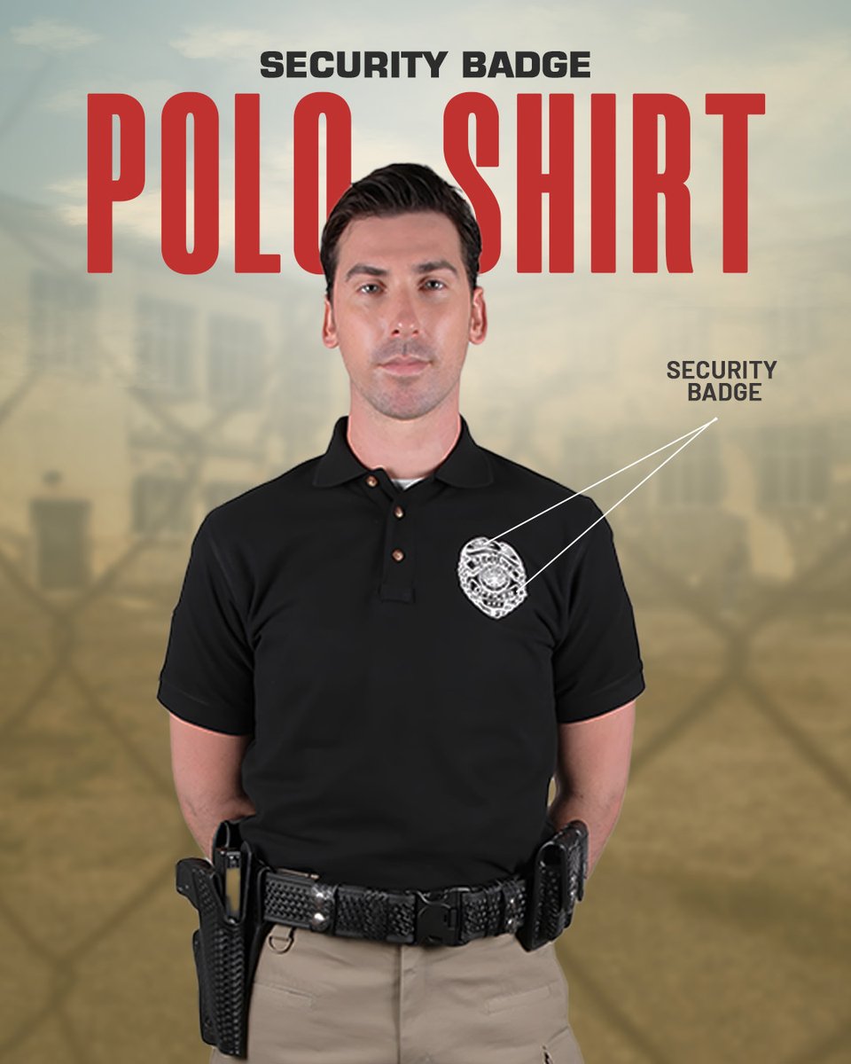 The job doesn't ask for second chances — neither should your uniform.
Our Poly-Cotton Security Polo with full ID coverage (Front) is built for visibility, trust, and all-day performance.

Tough. Tactical. Trusted by teams nationwide.

If your crew is ready then come to us: