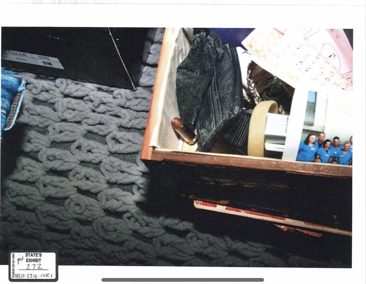 Look at that magical bullet, that doesn’t match any of his other bullets, just perfectly laying there in a cluttered mess of a box. 🙄🤦‍♀️ #FreeRickAllen