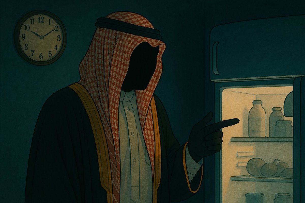 الثلاجة ممتلئة،
بس كم مرة فتحتها، وأنت عارف إنك ما تبي شي؟

#صوت_الظل #رساله_اليوم