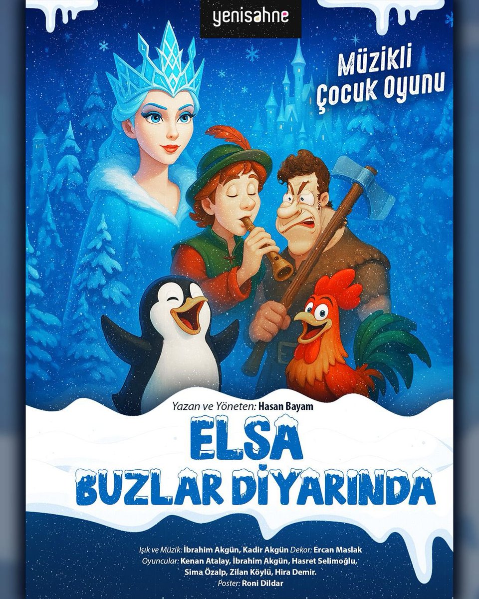 Müzikli çocuk oyunumuzla sahnedeyiz. Bekliyoruz.🥳🥳 <a href="/batmanyenisahne/">yenisahne</a> <a href="/yakup_selimogl/">Yakup Selimoğlu</a> 

 27 Nisan Pazar 
🕢 14.00
📍 Yenisahne
☎️0545 234 04 66