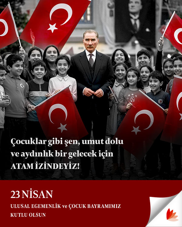 Medisoft_HBYS's tweet photo. Çocuklar Gibi Şen, Umut Dolu ve Aydınlık bir Gelecek için,
ATAM İZİNDEYİZ
23 Nisan Ulusal Egemenlik ve Çocuk Bayramımız Kutlu Olsun
#23nisan #ulusalegemenlikveçocukbayramı #medisofthbys https://t.co/1sl8cF7s5H