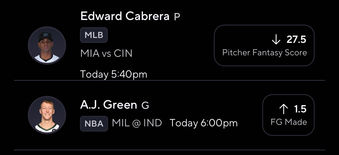 MLB X NBA
AJ did really good last game hopefully doc increases his Usage or PT 

Edwards got absolutely SHELLED last H2H
#PrizePicks #NBA #NBAPicks #PlayerProps #SportsBetting #NBAProps #GamblingTwitter #BetSmart #NBAParlay #PrizePicksPicks #mlb #mlbprops #mlbparlay