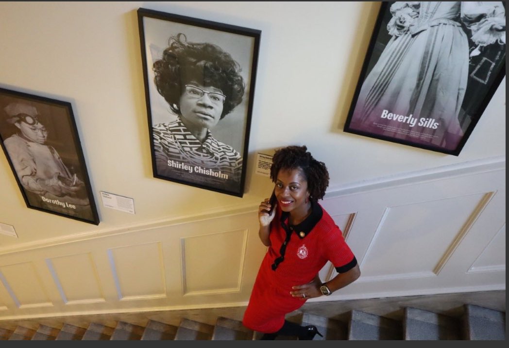 CMBrooksPowers's tweet photo. My Soror. So inspirational. #Proud2Be #DeltaDays #YouKnowTheVibes 🔺 https://t.co/NGpfe9xiXi