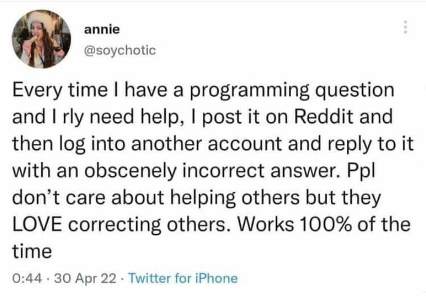 Programmer Humor tweet media