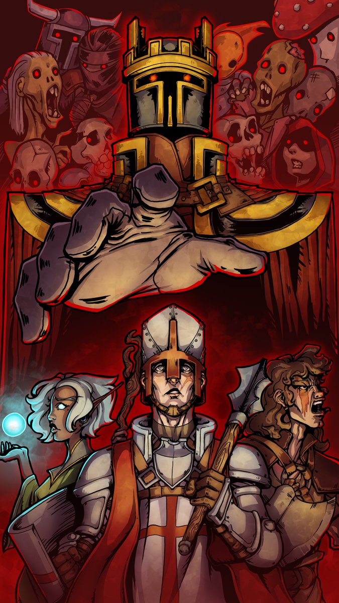 After 7 years of hard word, our roguelike party-based tactical RPG, is finally out in EA!

Play Escape the Mad Empire now on Steam!  store.steampowered.com/app/1823390/ 

#gamedev #indiegames #indiedev #pixelart #pcgames #Steam #RPG