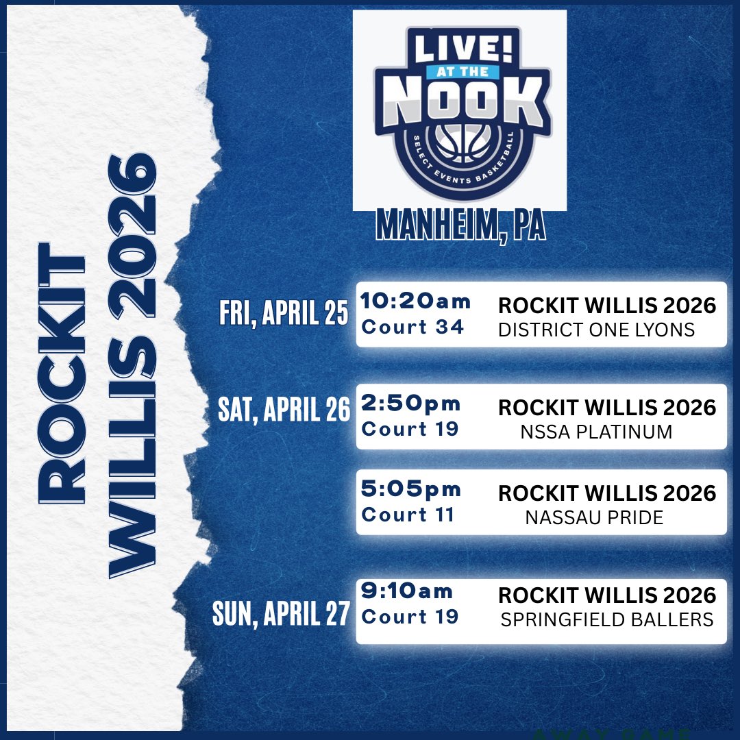 So excited to be playing at Spooky Nook this weekend!
