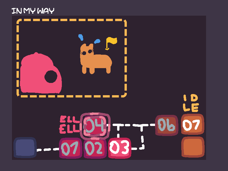 Voxelroguery's tweet photo. What if a Baba is You levelpack could use IMAGE to show a drawing for the level, to make it more memorable than just a name alone? https://t.co/icoFfVRkq3