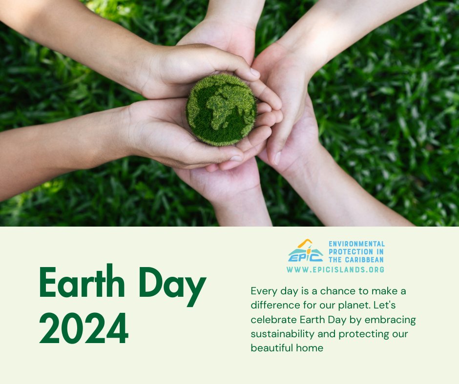 EPICislands's tweet image. 🌍 Happy Earth Day from EPIC! Every action counts for our planet. We protect the Caribbean’s beauty year-round. 🌿🌊 Reconnect with nature and embrace sustainability.
#EarthDay2024 #EPICIslands #CaribbeanConservation #ProtectWhatYouLove #SustainabilityMatters #ActForEarth