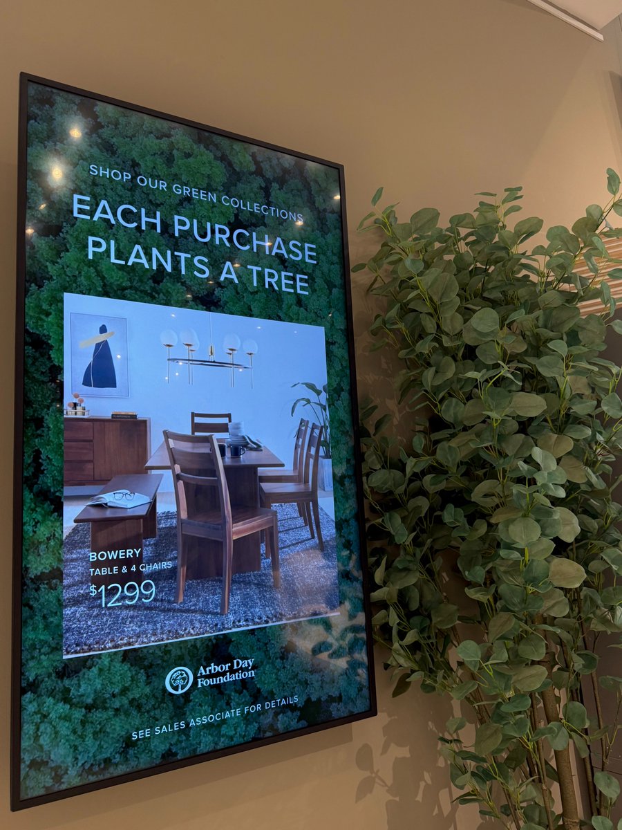 CITY Furniture (@cityfurniture) on Twitter photo This #EarthDay, we're planting seeds for a greener tomorrow by giving customers a FREE tree in partnership with <a href="/arborday/">Arbor Day Foundation</a>!🌳 Visit a CITY showroom today to get your voucher.* Plus, w/ our Buy One, Plant One collections, we plant a tree for every piece you purchase—all year long💚 This #EarthDay, we're planting seeds for a greener tomorrow by giving customers a FREE tree in partnership with <a href="/arborday/">Arbor Day Foundation</a>!🌳 Visit a CITY showroom today to get your voucher.* Plus, w/ our Buy One, Plant One collections, we plant a tree for every piece you purchase—all year long💚