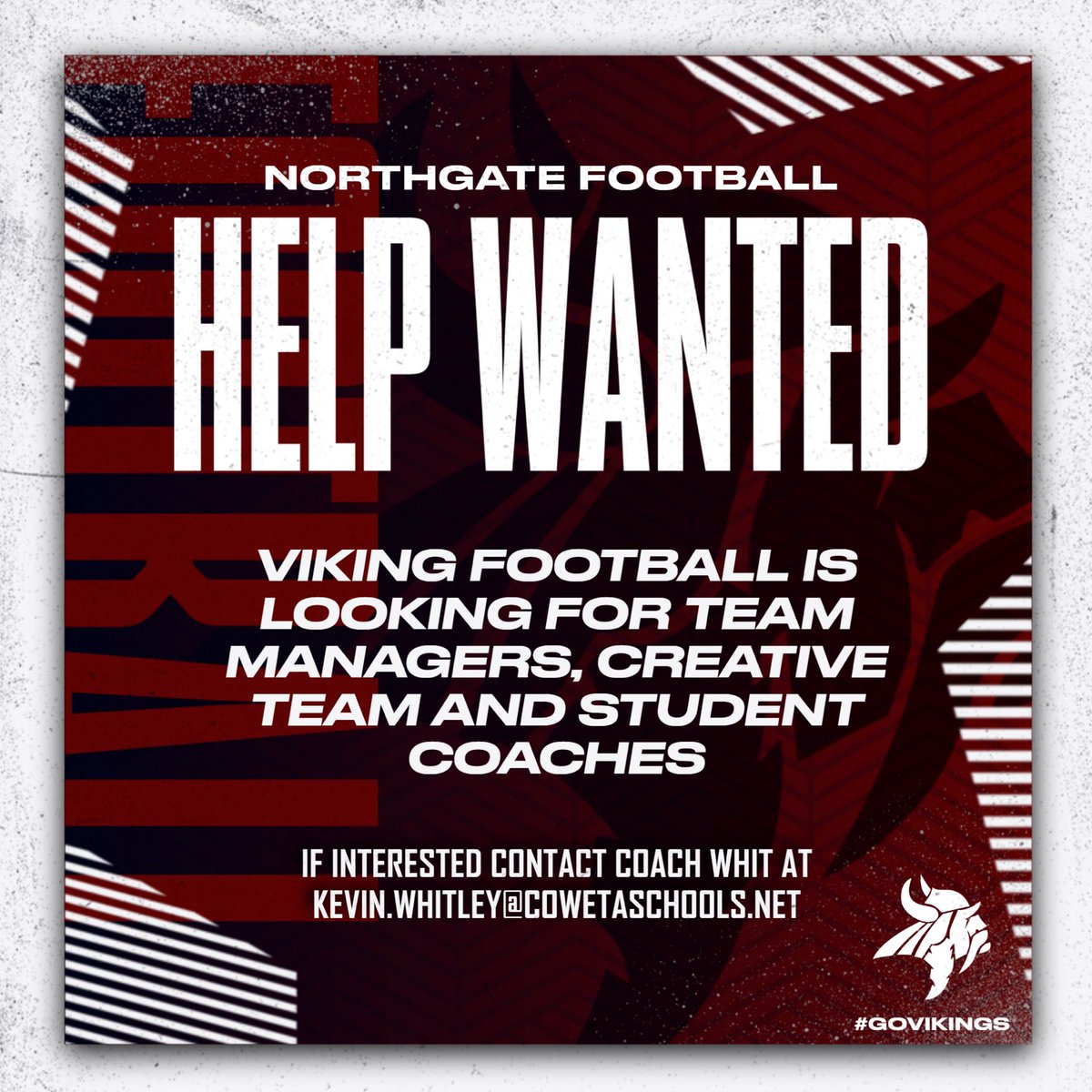 <a href="/NGVikingsFB/">Northgate Football</a> <a href="/ngfbrecruits/">Northgate Football Recruits</a> <a href="/ngfbrecruits/">Northgate Football Recruits</a> <a href="/Northgate_High/">Northgate High School</a>