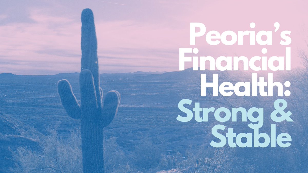 Peoria, AZ ☀️ (@peoriaaz) on Twitter photo Top credit agencies <a href="/FitchRatings/">Fitch Ratings</a> & <a href="/moodysratings/">Moody's Ratings</a> just gave the City of Peoria the highest possible bond ratings (AAA & Aaa). Learn how this positively impacts Peoria and its residents: peoriaaz.gov/Home/Component… Top credit agencies <a href="/FitchRatings/">Fitch Ratings</a> & <a href="/moodysratings/">Moody's Ratings</a> just gave the City of Peoria the highest possible bond ratings (AAA & Aaa). Learn how this positively impacts Peoria and its residents: peoriaaz.gov/Home/Component…