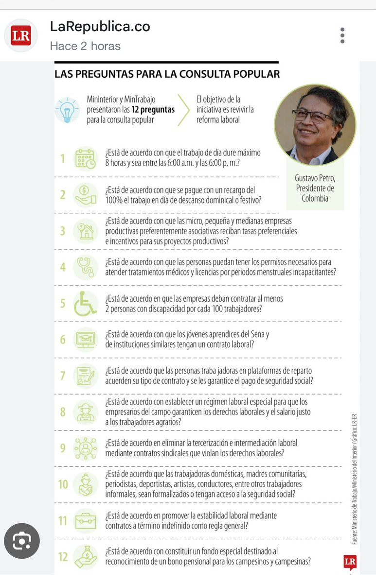 Aún para una consulta popular se necesita rigor !!  Preguntar lo que ya existe en la ley o lo que es obvio pero de pronto no conveniente económicamente o inducir respuestas en función de un propósito político sin la adecuada deliberación no es una buena práctica. Tampoco es una