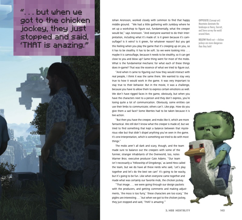 Minecraft's tweet image. From blocks to blockbuster! Dive behind the scenes of A #MinecraftMovie with - From Block to Big Screen. Explore concept art, exclusive stories, and the journey from idea to epic adventure!
📗Available now — aka.ms/FromBlocktoBig…
🎬A #MinecraftMovie is in theaters now