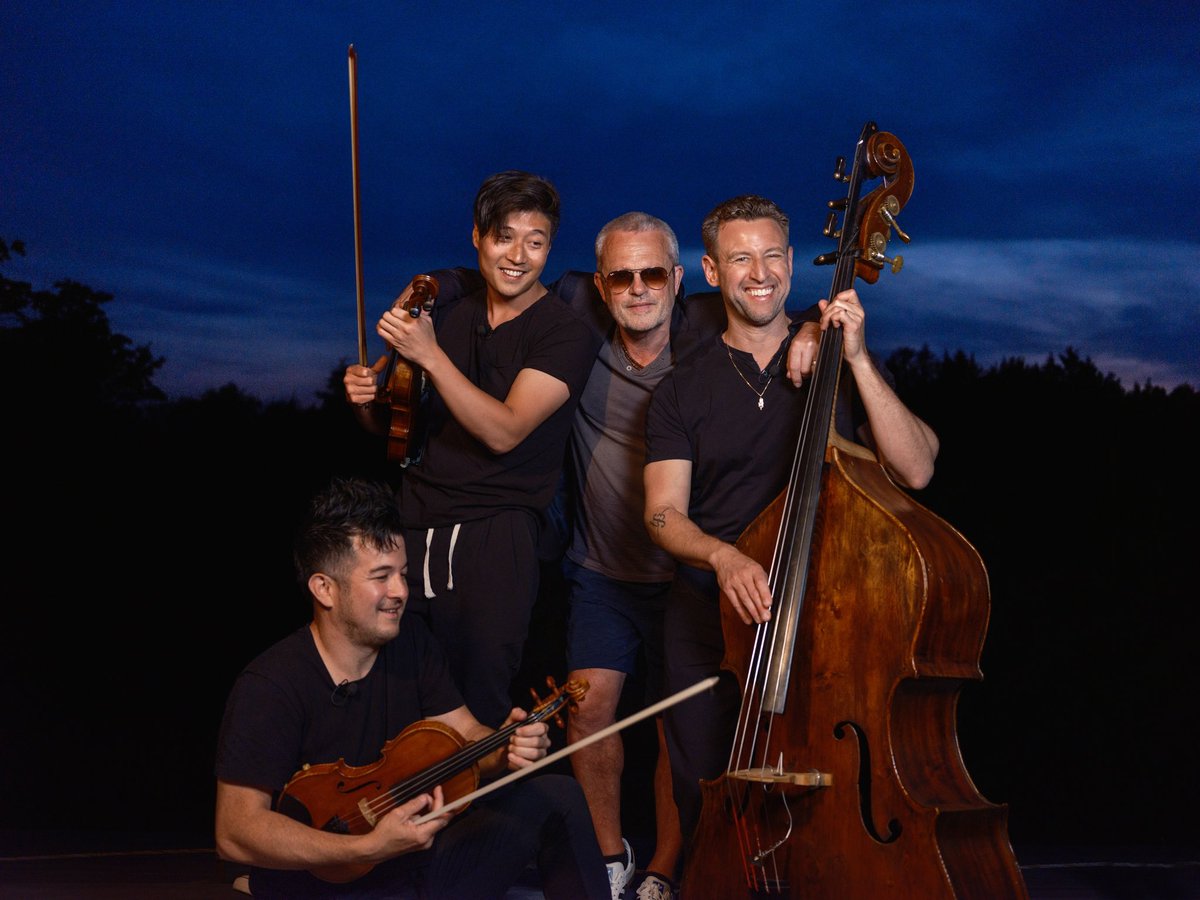 dopeYEAHtalk's tweet image. Strings, stories &amp;amp; serious talent. Go behind the scenes with genre-defying trio Time for Three as they bring their unique energy to dopeYEAH talk. Full episode out now!

#dopeyeahtalk #timeforthree