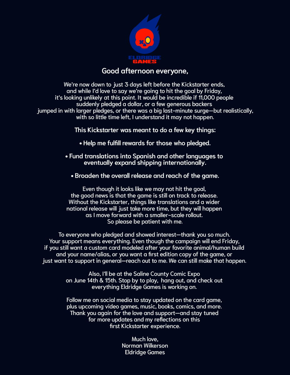 #spanish #canada #mexico #hawaii #English #Kickstarter
#KickstarterCampaign #Crowdfunding #SupportIndie #LastChance #FinalDays #CardGame #local
#IndieGame #TabletopGames
#BoardGameCommunity #IndieDev #GameDev #ThankYou
#Grateful #SupportSmallCreators
#BackerLove #SupportIndieDev