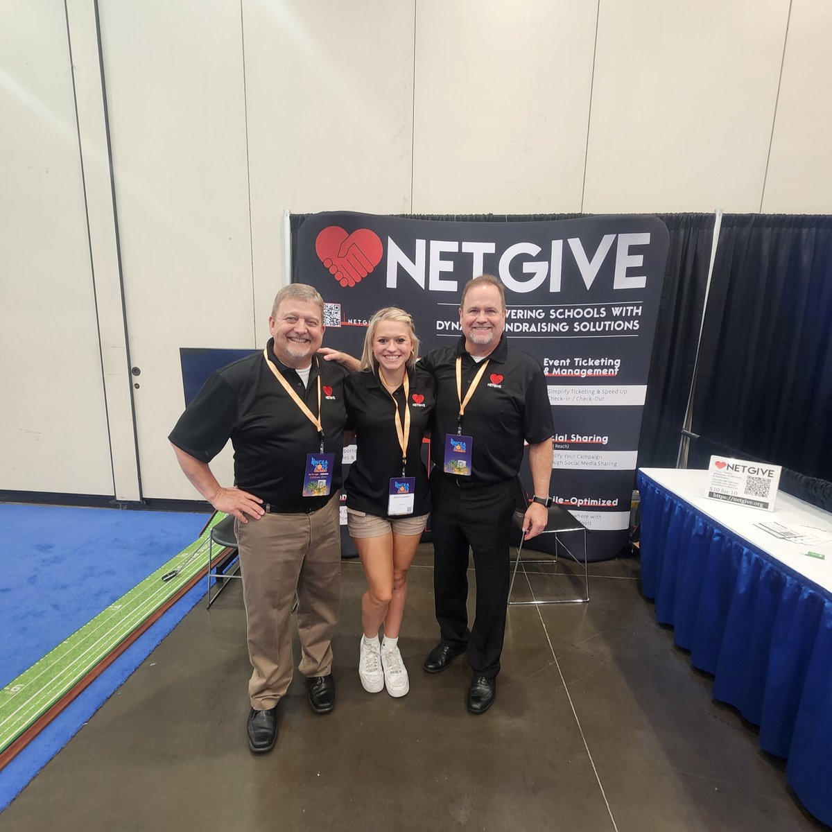 NetGive (@netgivehq) on Twitter photo Crazy first day at NCEA 2025 in sunny Orlando! Don't forget to stop by Booth 1223 or book using our scheduling link: calendly.com/lynncoleman/nc… Crazy first day at NCEA 2025 in sunny Orlando! Don't forget to stop by Booth 1223 or book using our scheduling link: calendly.com/lynncoleman/nc…