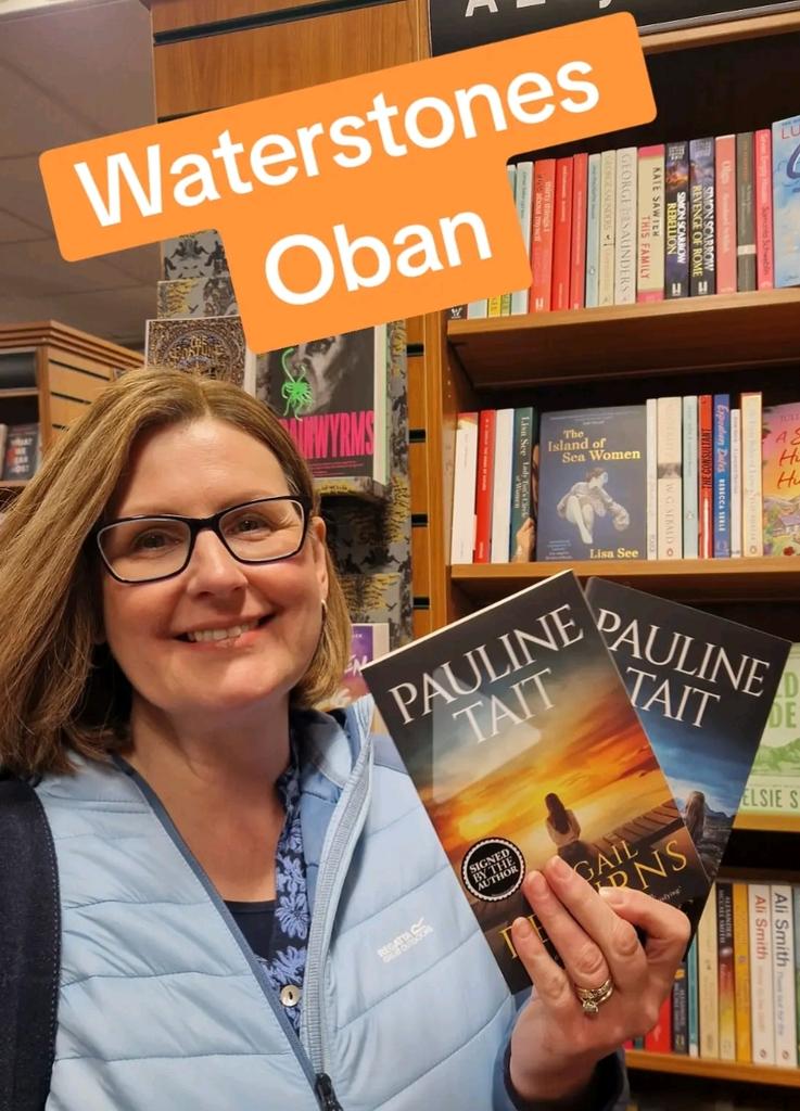 Pauline Tait Award-Winning Author & Writing Mentor (@ptait_author) on Twitter photo A cracking wee surprise in Waterstones Oban today!😍
I'm always thrilled to find my books on shelves and extremely grateful. 🥰
... and they're signed!✍️😉
#twistymysteries #mysteries #isleofskye #scottishislands #awardwinningauthor <a href="/Waterstones/">Waterstones</a> A cracking wee surprise in Waterstones Oban today!😍
I'm always thrilled to find my books on shelves and extremely grateful. 🥰
... and they're signed!✍️😉
#twistymysteries #mysteries #isleofskye #scottishislands #awardwinningauthor <a href="/Waterstones/">Waterstones</a>